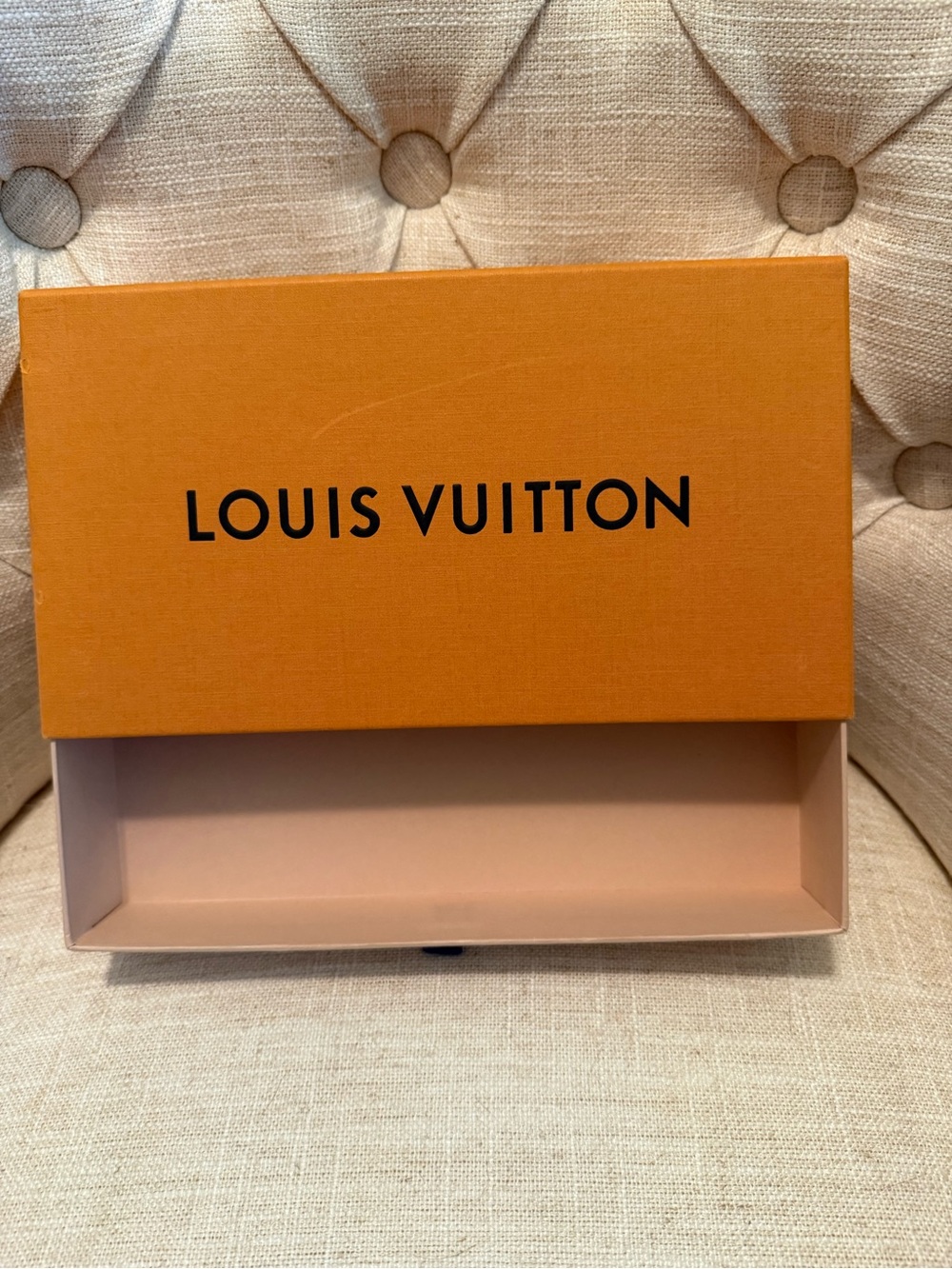 Louis Vuitton wallet box